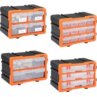 monzana Sortimentskasten Komplett-Set 72 Fächer – Bild 2