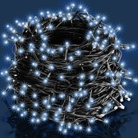 monzana® Lichterkette Weihnachten Kaltweiß 60m