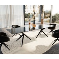 DELIFE Edge Esstisch rund Metall