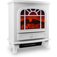 monzana 103237 Elektrischer Kamin Weiß