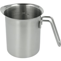 metaltex Milchkrug, mit Skala, 0,7 Liter, Edelstahl – Bild 2