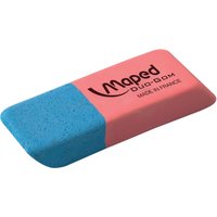 Maped Kautschuk-Radierer Duo-Gom, mittel, blau/rot
