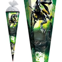 ROTH Schultüte, Robo-Rex, eckig, 850 mm, mit Effekt