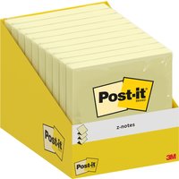 Post-it Haftnotizen z-notes, 76 x 76 mm, kanariengelb – Bild 2