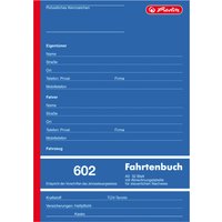 herlitz Formularbuch, Fahrtenbuch 601, A6 quer, 40 Blatt – Bild 2