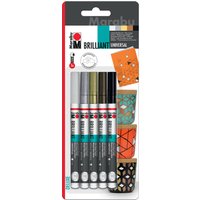 Marabu Lackmarker, Brilliant Painter, 5er Blister