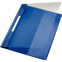 LEITZ Schnellhefter Exquisit, DIN A4 Überbreite, PVC, blau – Bild 2