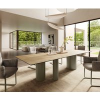 DELIFE Edge Esstisch Keramik 300x100 – Bild 2