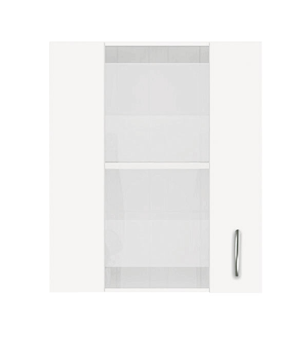 Oberschrank Wito Weiß/Glas 50x54,8x32cm – Bild 3