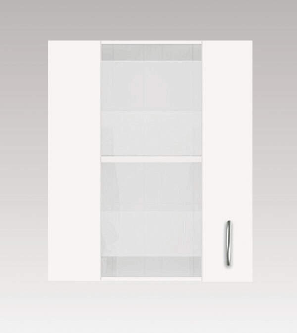 Oberschrank Wito Weiß/Glas 50x54,8x32cm – Bild 4
