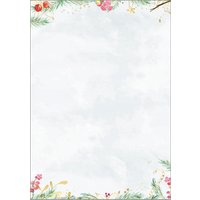 sigel Weihnachts-Motiv-Papier, Christmas Magic Watercolor – Bild 2