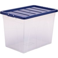 Fellowes Aufbewahrungsbox BANKERS BOX, 64 Liter, transparent – Bild 2