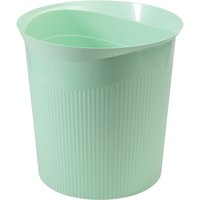 HAN Papierkorb Re-LOOP, Öko-Kunststoff, 13 Liter, pastellgrün