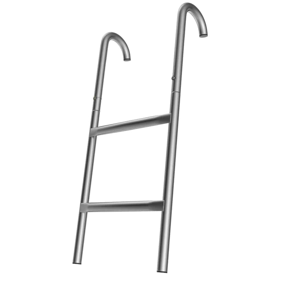 monzana Trampolinleiter 66cm 2 Metallstufen – Bild 3