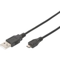 DIGITUS USB 2.0 Anschlusskabel, USB-A - Micro USB-B, 1,8 m – Bild 2