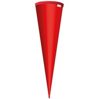 ROTH Schultüten-Rohling ohne Verschluss, 700 mm, rot