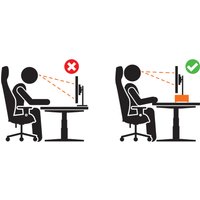 DURABLE Monitorständer EFFECT, höhenverstellbar, anthrazit