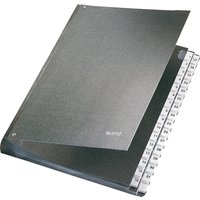 LEITZ Pultordner, A4, 1-31, 32 Fächer, Hartpappe, schwarz – Bild 2