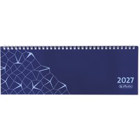 herlitz Tischkalender Compact 2027, blau