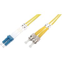 DIGITUS LWL Patchkabel, LC-Duplex - 2 x ST, OS2, 1,0 m – Bild 2