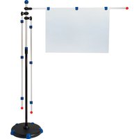MAUL Planhalter, Mobilpresenter, mit Teleskopauszug, grau
