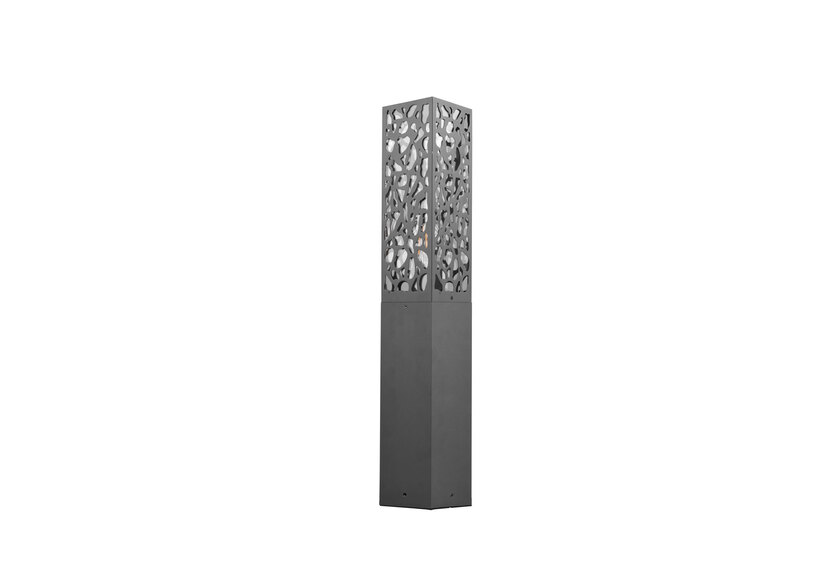Cooper Pfosten grau 507360142, B/H/T: 10/60/10 cm – Bild 4