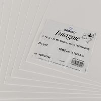 CANSON Zeichenpapier Imagine, 500 x 650 mm, 200 g/qm, weiß – Bild 2
