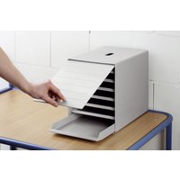 Durable SC-9121050 Schubladenbox grau – Bild 2