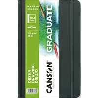 CANSON Skizzenbuch GRADUATE DRAWING, 140 x 216 mm, schwarz – Bild 2