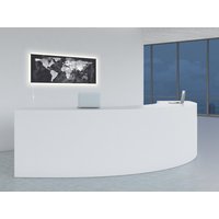 sigel Glas-Magnettafel artverum LED light, Weltkarte