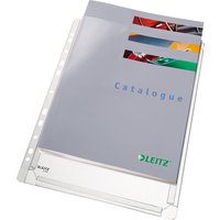 LEITZ Maxi Prospekthülle Standard, A4, PVC, genarbt, 0,17 mm – Bild 2