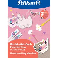 Pelikan Bastel- und Ausmalbuch, Einhornland, DIN A4