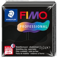 FIMO PROFESSIONAL Modelliermasse, ofenhärtend, 57 g, schwarz – Bild 2