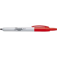 Sharpie Permanent-Marker RT, Rundspitze, schwarz – Bild 2