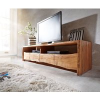 Lowboard Live-Edge 230 cm Akazie Natur massiv 4 Schübe – Bild 2