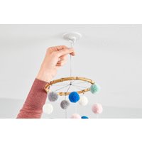 tesa Powerstrips Deckenhaken, für Tapete & Putz, 0,5 kg