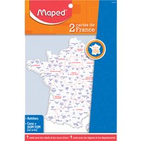 Maped Schablone Frankreich-Landkarte, Inhalt: 2 Stück