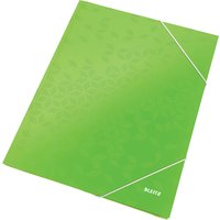 LEITZ Eckspannermappe WOW, DIN A4, Karton, grün – Bild 2