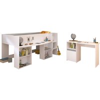 Parisot Kinderzimmer Pirouette 17 weiß / grau / rosa