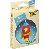 folia Mini Filz-Nähset, Filzinies, 9-teilig, Rakete – Bild 2