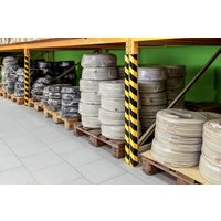 DURABLE Eckschutzprofil C35, Länge: 1 m, schwarz/gelb, eckig