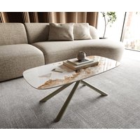 DELIFE Edge Couchtisch Keramik Titan
