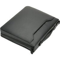 Alassio Ringbuchmappe, OSI, A4, Lederimitat, schwarz