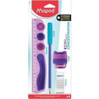 Maped KIDY learn CONCENTRATION-Set, 4-teilig, Blisterkarte