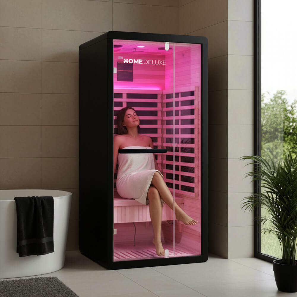 Infrarotkabine NERO S - 190 x 90 cm für 1 Person – Bild 3