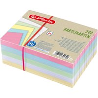 herlitz Karteikarten Recycling, DIN A6, liniert, sortiert – Bild 2