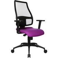 Topstar Bürodrehstuhl, Synchro Net, violett