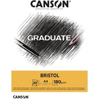 CANSON Studienblock GRADUATE BRISTOL, DIN A4 – Bild 2