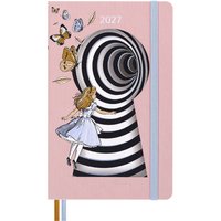 MOLESKINE Buchkalender, Alice im Wunderland, 2027,Hardcover