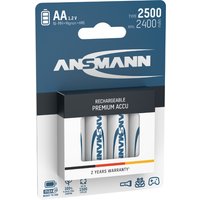 ANSMANN NiMH Akku maxE, Mignon (AA) 2.500 mAh, 4er Blister